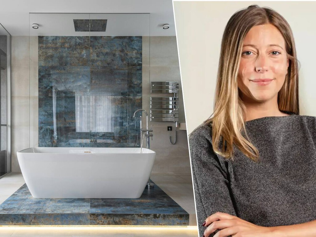 La arquitecta Belén García: «Cada vez se reemplazan más las mamparas de ducha por soluciones mucho más prácticas y estilosas»