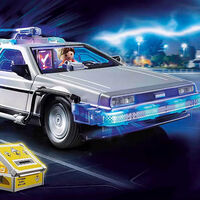 Regresa al futuro por Navidad con el DeLorean de Playmobil: ahora está más barato que en el Black Friday