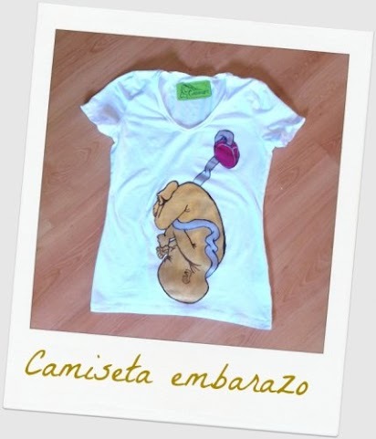 La original camiseta de embarazo de Emocionart