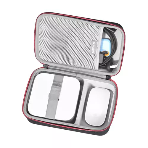 RLSOCO Funda para Apple Mac Mini M4 / M4 Pro Chip Ordenador de Mesa & para Beelink Mini S12 Pro/MINI-S12/SER5 Pro/EQR6/SER8/ SER6 & para GEEKOM Mini PC IT13/GT12 Pro Mini PC Ordenador de Sobremesa