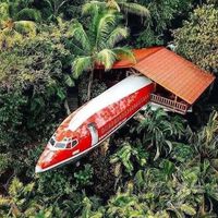Consiguió un avión Boeing 727 gratis y se lo llevó al bosque: está ganando mucho dinero sin siquiera moverlo 