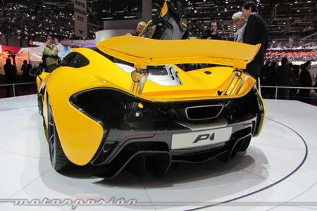 McLaren P1 trasera Ginebra 2013