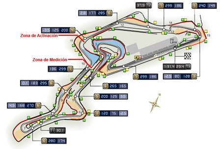 GP de Alemania F1 2011: la FIA confirma la zona DRS