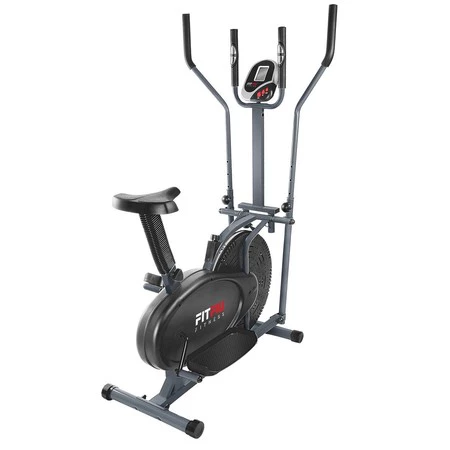 Bicicleta elíptica estática cross trainer con pantalla LCD y pulsometro de Fitfiu por 59,99 euros en eBay 