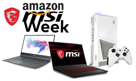 MSI Week en Amazon: portátiles y sobremesa para jugar y trabajar a precios rebajados