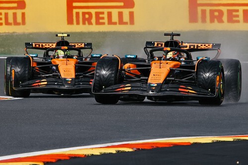 Oscar Piastri le roba la cartera a Lando Norris en una carrera que debió ser espectacular y alguien decidió que no lo fuese 