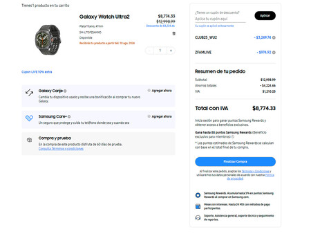 Samsung Galaxy Watch Como Comprar Nexico