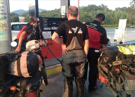 Gasolinera en Japón