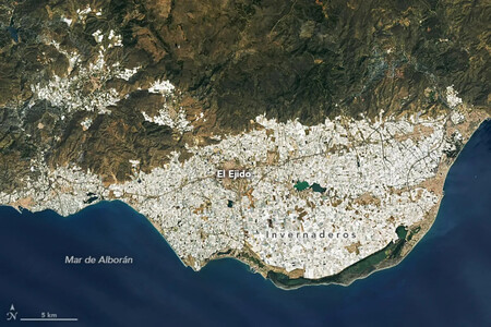 Almeria satélite Landsat 9 NASA 2022