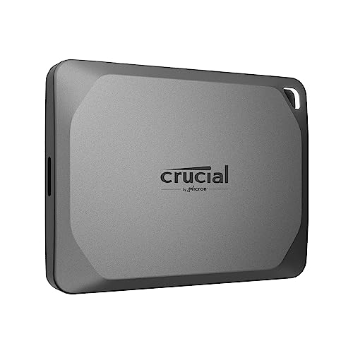 Crucial X9 Pro 1TB SSD portátil , Velocidades de Lectura/Escritura de hasta 1050MB/s , PC y Mac, con Mylio Photos+ , USB 3.2, Unidad de Estado sólido Externa USB,C , CT1000X9PROSSD902