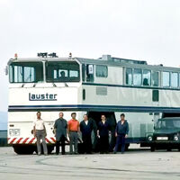 Lauster MF60: la locomotora con ruedas de camión alemana que puso a prueba el tanque Leopard  