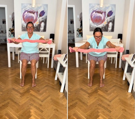 Pilates en silla