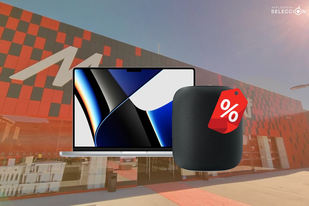 Cinco suculentas ofertas de reacondicionados Apple en MediaMarkt: chollazo HomePod, MacBook Pro de 14 Cinco suculentas ofertas de reacondicionados Apple en MediaMarkt: chollazo HomePod, MacBook Pro de 14