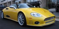 Spyker C8 Spyder amarillo