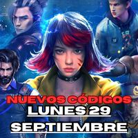 Códigos Free Fire Max hoy Lunes 29 de Septiembre con recompensas gratuitas 