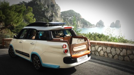 Así es el taxi que ha creado Castagna Milano con el Fiat 500L Living, ¿una "castagna"?