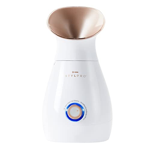STYLPRO Vaporizador 4 en 1: vaporizador facial, difusor de aromaterapia, humidificador y calentador de toallas