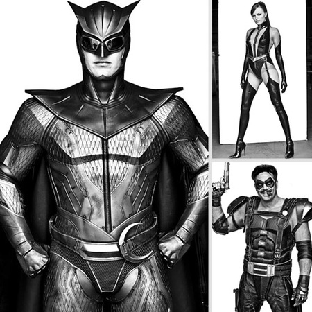 Watchmen portraits, retratos de Clay Enos