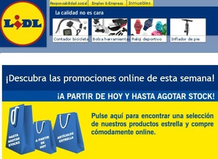 Nuevo jueves en Últimas unidades online en Lidl 