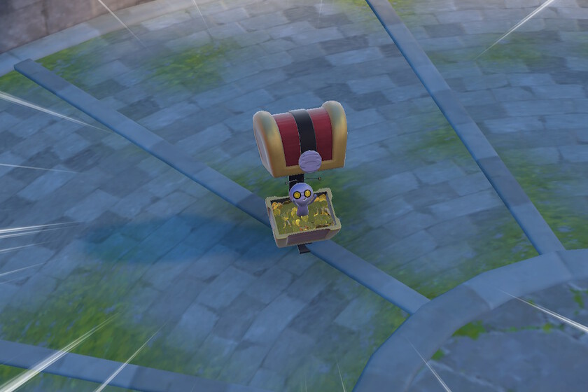 how to get Gimmighoul and his coins Weebview