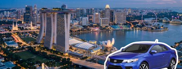 En Singapur, el lujo no significa tener un Ferrari o un Lamborghini. El verdadero lujo es simplemente tener coche, aunque esté destartalado 