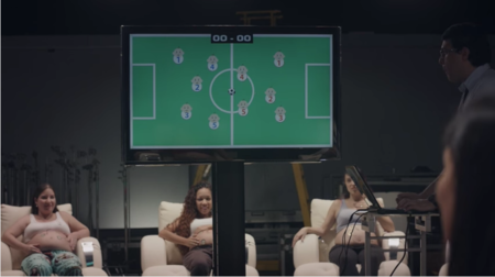 El primer partido de fútbol jugado por bebés que todavía no nacieron