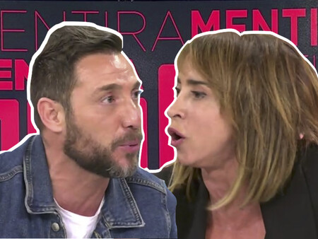Tenso cara a cara entre Antonio David Flores y María Patiño en 'Sálvame': "Lo que has hecho con Rocío Carrasco, conmigo no lo vas a hacer"
