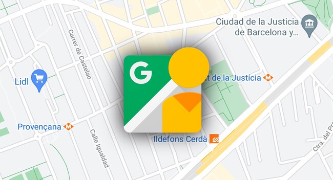 Google Maps Difuminado