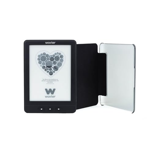 Woxter Scriba - Libro electrónico (Black, TP + Funda)