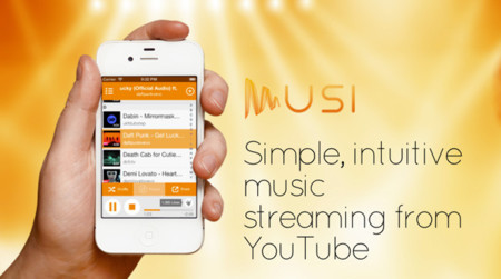 Musi para iOS, una app para disfrutar de la música de Youtube