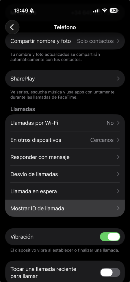 Llamadas iOS