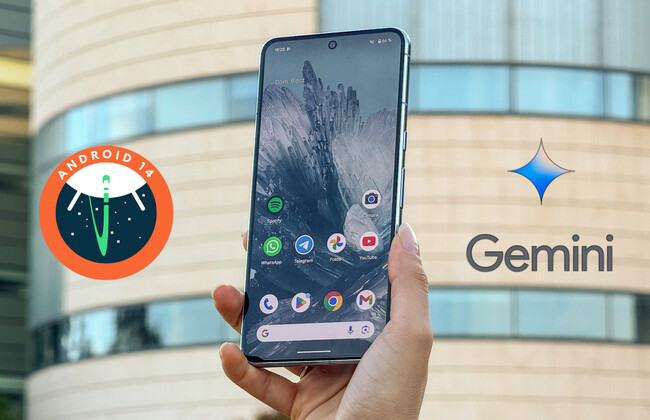 Google Pixel Android 14 Google Gemini