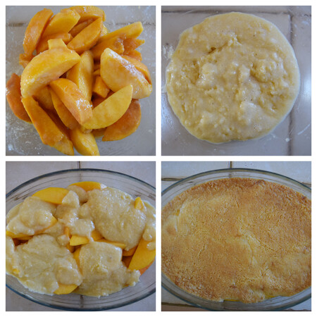 Cobbler De Melocoton Paso A Paso