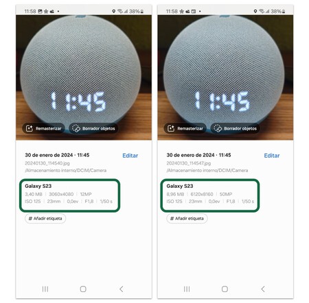 Mejora Camara Samsung Galaxy Alta Resolucion