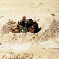 De repente, un puesto avanzado militar brotó en el desierto de Irak: era Israel en su campaña de bombardeo de Irán