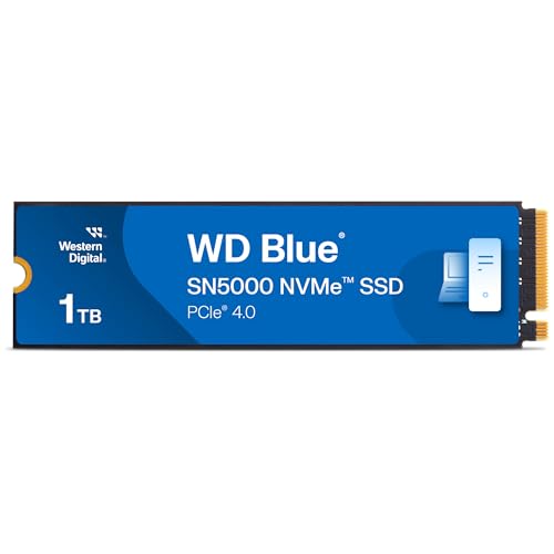 WD Blue SN5000 M.2 2280 NVMe SSD 1TB 
