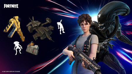 Fortnite Ellen Ripley And Xenomorph 1920x1080 7d7533e147be Jpg