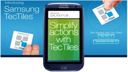 Samsung TecTiles, tarjetas NFC programables para mejorar nuestra interacción con el móvil