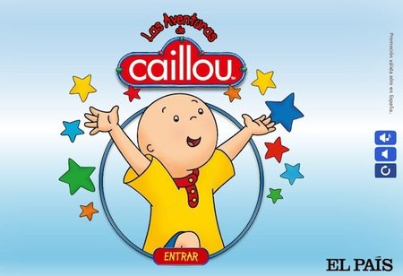 Colección de DVDs "Las aventuras de Caillou"