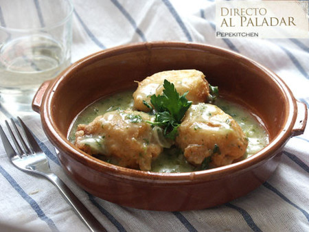 Receta de patatas en salsa verde