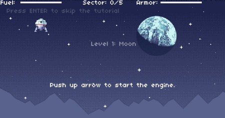 ‘ApolloQuest’, el juego gratuito en Flash desarrollado por uno de nuestros lectores. Vamos al espacio