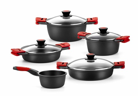 Oferta del día en la batería de cocina de cinco piezas BRA Premiere: hasta medianoche su precio es de 109,99 euros en Amazon