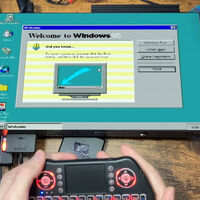 Instaló Windows 95 en esta PlayStation, pero descubrió que utilizarlo es mucho más complicado de lo que imaginaba