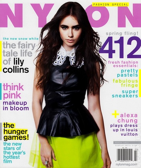 A Lily Collins ni mencionarle el apellido de su padre que te saca las uñas...