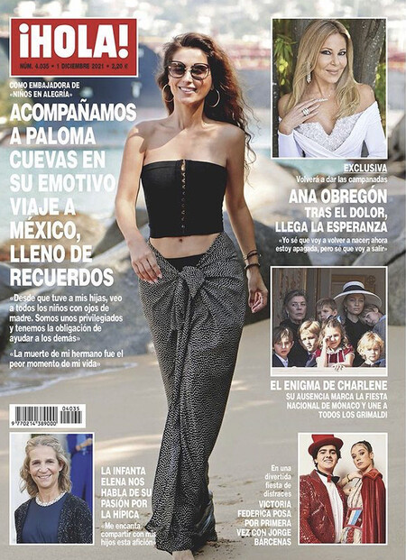 Paloma Cuevas viaja hasta México