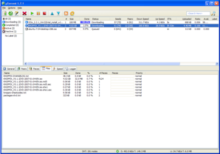 µTorrent 1.8, nueva versión del cliente oficial