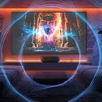 El nuevo proyector láser 4K de Epson quiere que nos olvidemos de las Smart TV gigantes: hasta 120" con Android TV y sonido Bose