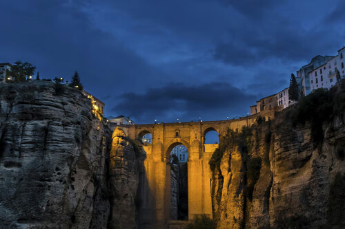 Puente Ronda Noche