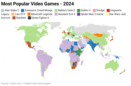 Baldur's Gate 3 no solo ha ganado el GOTY 2023, sino que durante el último año ha sido el juego con más búsquedas de España y del mundo