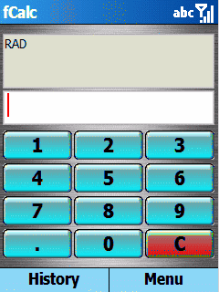 fCalc, calculador científica con gráficas